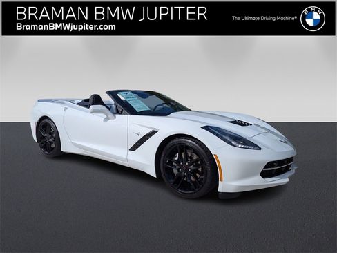 Used 2019 Chevrolet Corvette Stingray Convertible w/ 2LT Preferred Equipment Group image 1