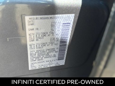 Certified 2023 INFINITI QX60 Sensory w/ Cargo Package AWD/4WD image 27