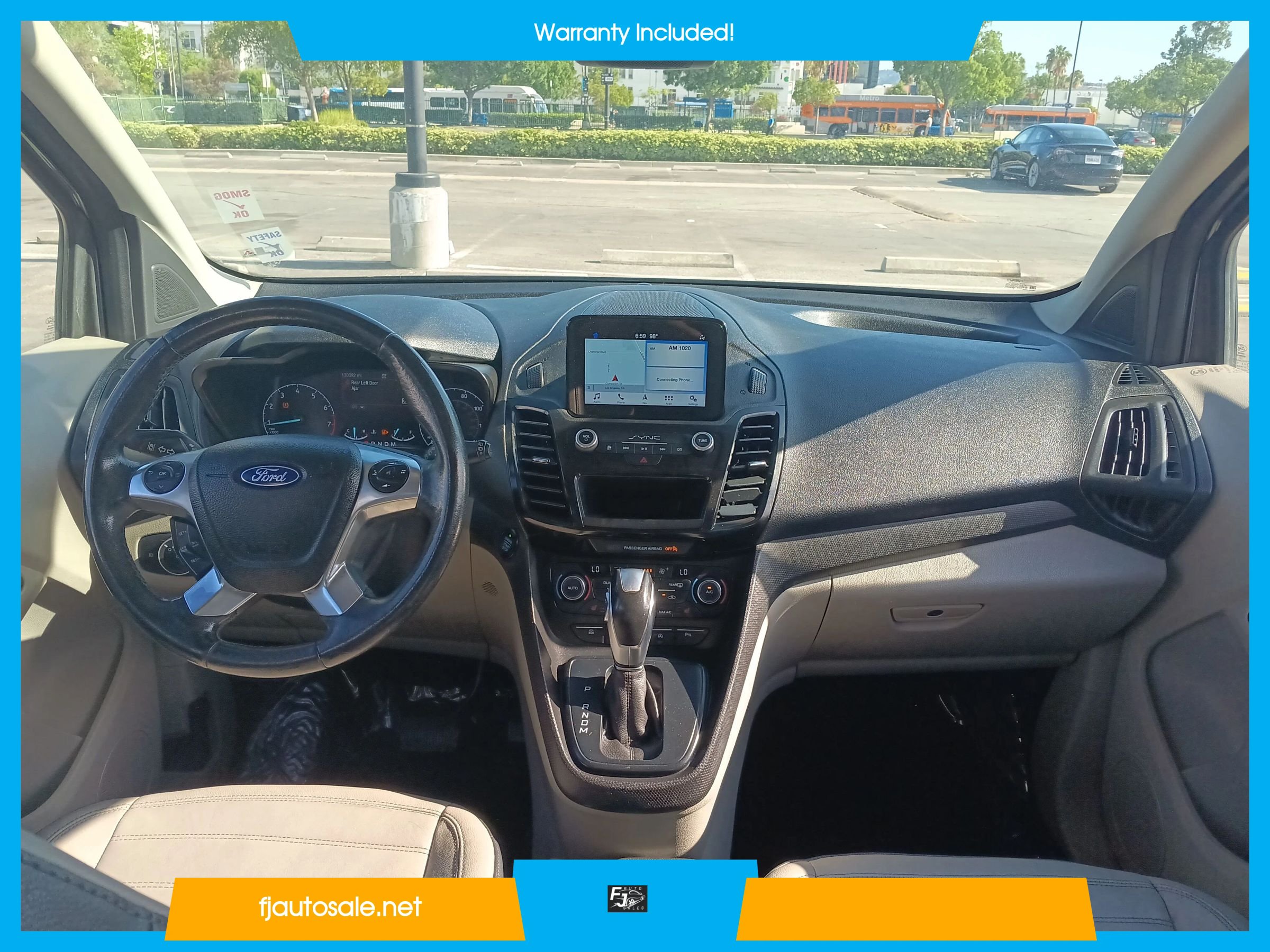 Used 2019 Ford Transit Connect Titanium w/ Titanium Premium Package FWD image 15