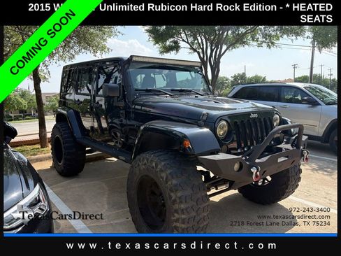 Used 2015 Jeep Wrangler Unlimited Rubicon AWD/4WD image 3