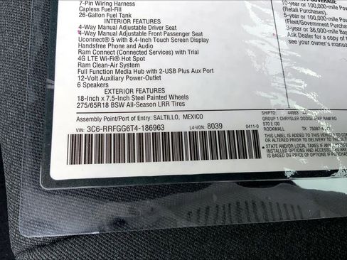 New 2026 RAM 1500 Express AWD/4WD image 19