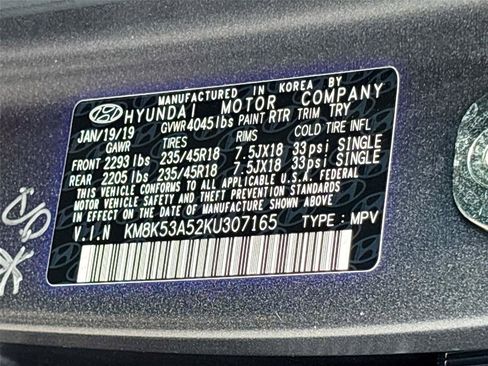 Used 2019 Hyundai Kona Ultimate FWD image 32
