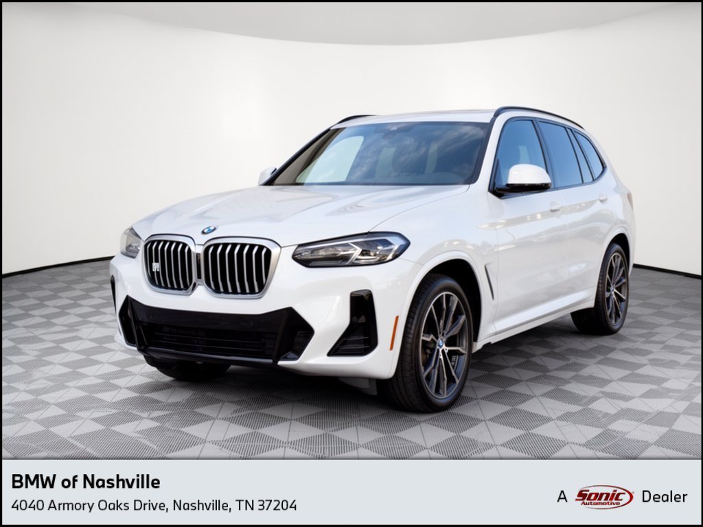 Used 2022 BMW X3 xDrive30i w/ M Sport Package 2 AWD/4WD image 1