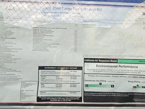 New 2025 Mercedes-Benz Sprinter 2500 image 16