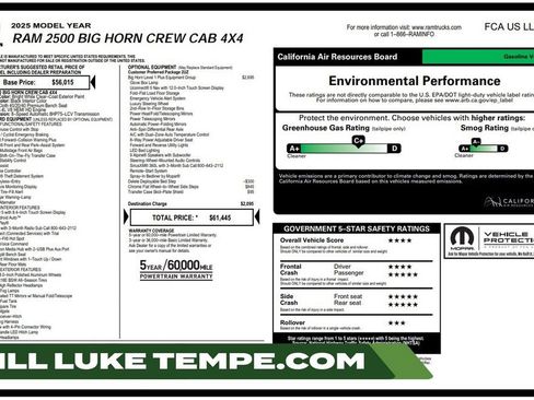 Used 2025 RAM 2500 Big Horn AWD/4WD image 1