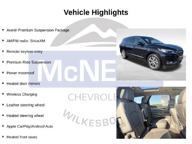Used 2019 Buick Enclave Avenir w/ Avenir Technology Package AWD/4WD image 10
