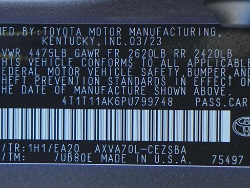 Used 2023 Toyota Camry SE w/ Convenience Package image 30