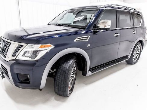 Used 2018 Nissan Armada Platinum w/ Captain Seat Package AWD/4WD image 2