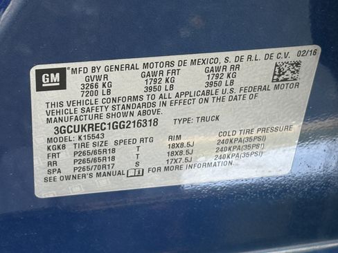 Used 2016 Chevrolet Silverado 1500 LT w/ All Star Edition AWD/4WD image 22