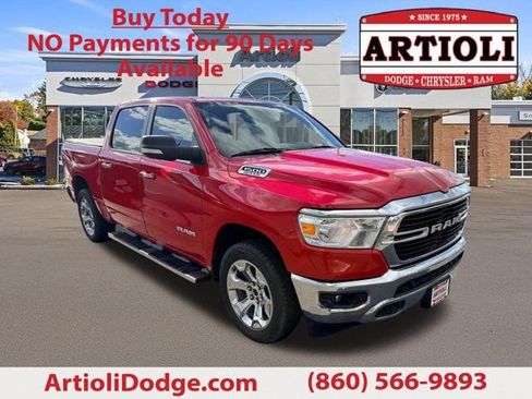 Certified 2019 RAM 1500 Big Horn AWD/4WD image 1