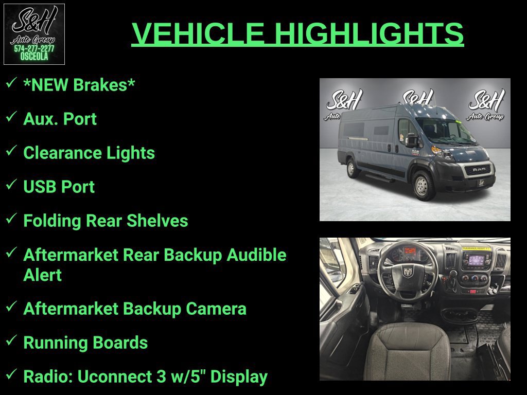 Used 2020 RAM ProMaster 3500 FWD image 3