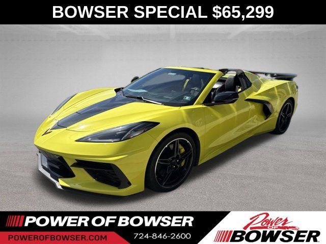 Used 2021 Chevrolet Corvette Stingray Premium Conv w/ Z51 Performance Package RWD image 12