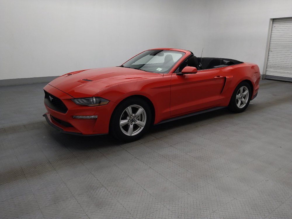 Used 2019 Ford Mustang Convertible w/ Ford Safe & Smart Package RWD image 2