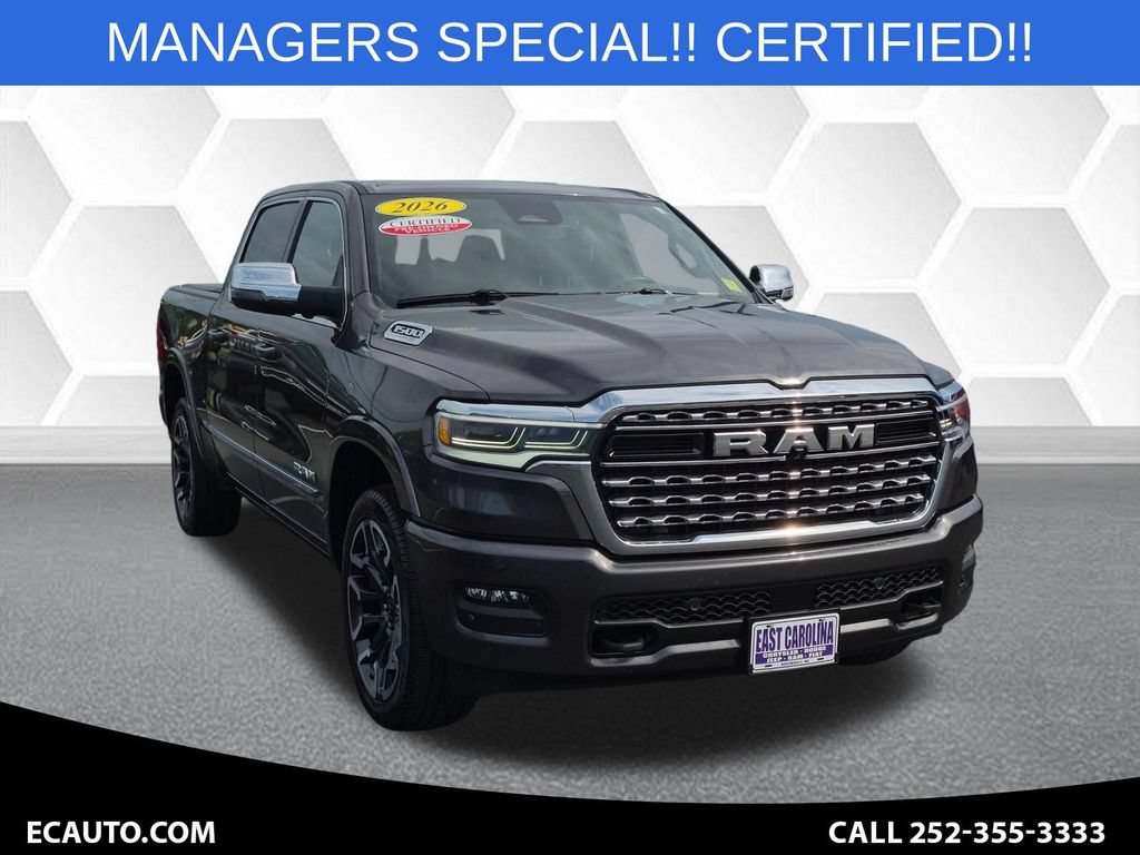 Used 2026 RAM 1500 Limited w/ Body Color Bumper Group AWD/4WD image 1