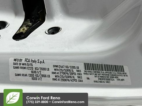 Used 2016 RAM ProMaster City Tradesman SLT w/ Rear Back-up Camera Group FWD image 30