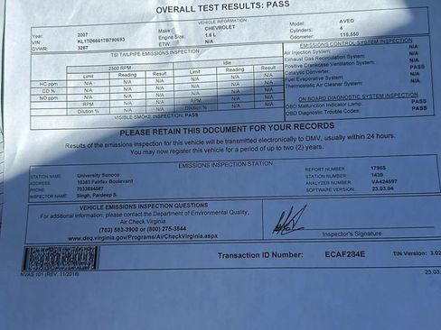 Used 2007 Chevrolet Aveo5 LS image 33