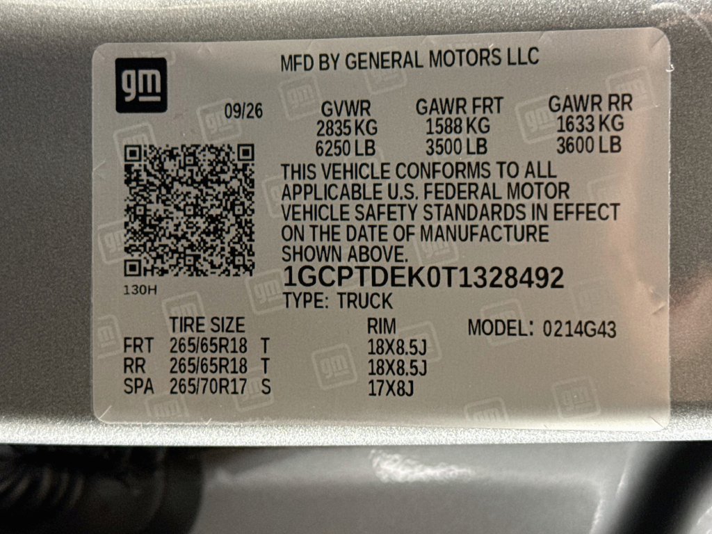 New 2026 Chevrolet Colorado Z71 w/ Technology Package AWD/4WD image 30