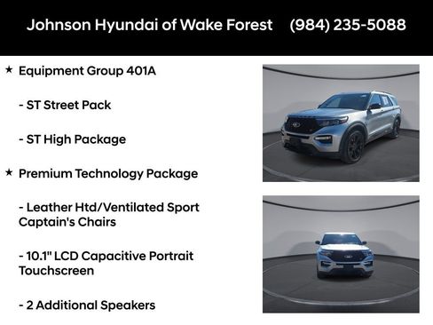 Used 2021 Ford Explorer ST w/ Equipment Group 401A image 6