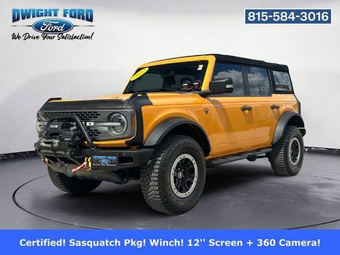Certified 2022 Ford Bronco Badlands w/ Sasquatch Package image 1