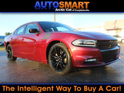 Used 2018 Dodge Charger SXT Plus w/ Blacktop Package image 1