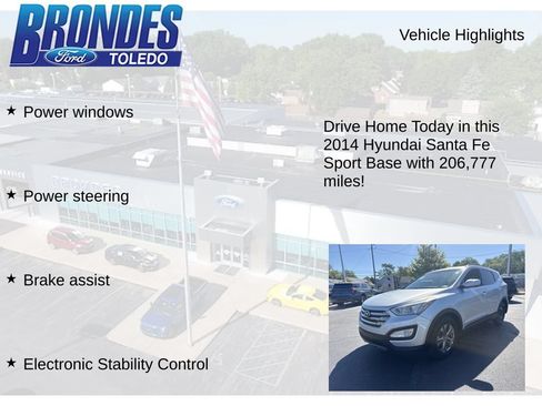 Used 2014 Hyundai Santa Fe Sport w/ Premium Equipment Package 03 FWD image 22