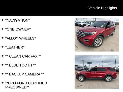 Used 2022 Ford Explorer Limited w/ Equipment Group 301A image 4