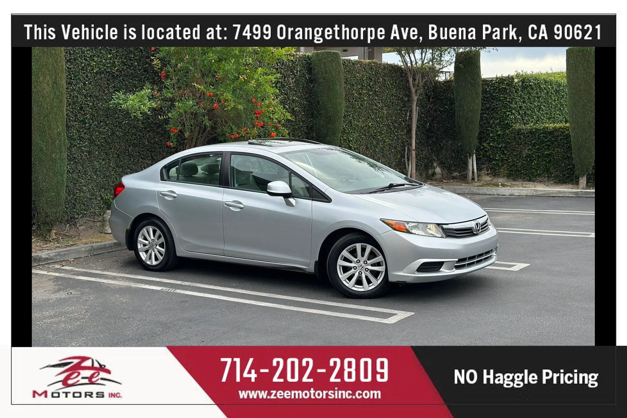 Used 2012 Honda Civic EX image 2