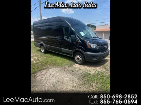 Used 2023 Ford Transit 350 148 High Roof Extended DRW RWD image 1