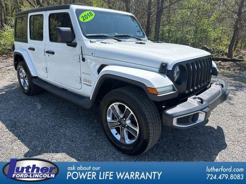 Used 2018 Jeep Wrangler Unlimited Sahara image 1