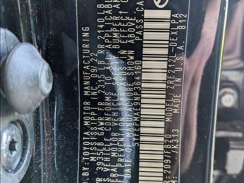 Certified 2022 Toyota Corolla LE FWD image 15