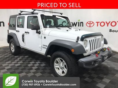Used 2017 Jeep Wrangler Unlimited Sport