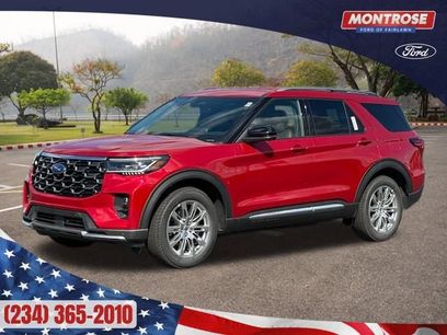 New 2026 Ford Explorer Platinum