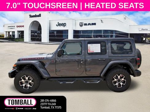 Used 2021 Jeep Wrangler Unlimited Rubicon w/ Steel Bumper Group AWD/4WD image 4