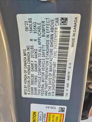 Used 2023 Honda Civic Sport image 22