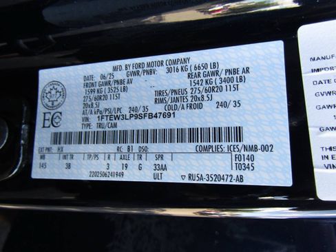 Used 2025 Ford F150 XLT w/ Equipment Group 303A High AWD/4WD image 23