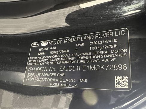 Used 2021 Jaguar F-TYPE R image 30