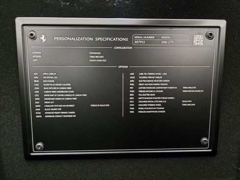 Used 2024 Ferrari 296 GTS RWD image 28