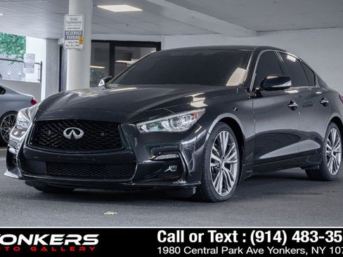 Used 2021 INFINITI Q50 Sensory w/ Cargo Package AWD/4WD image 2
