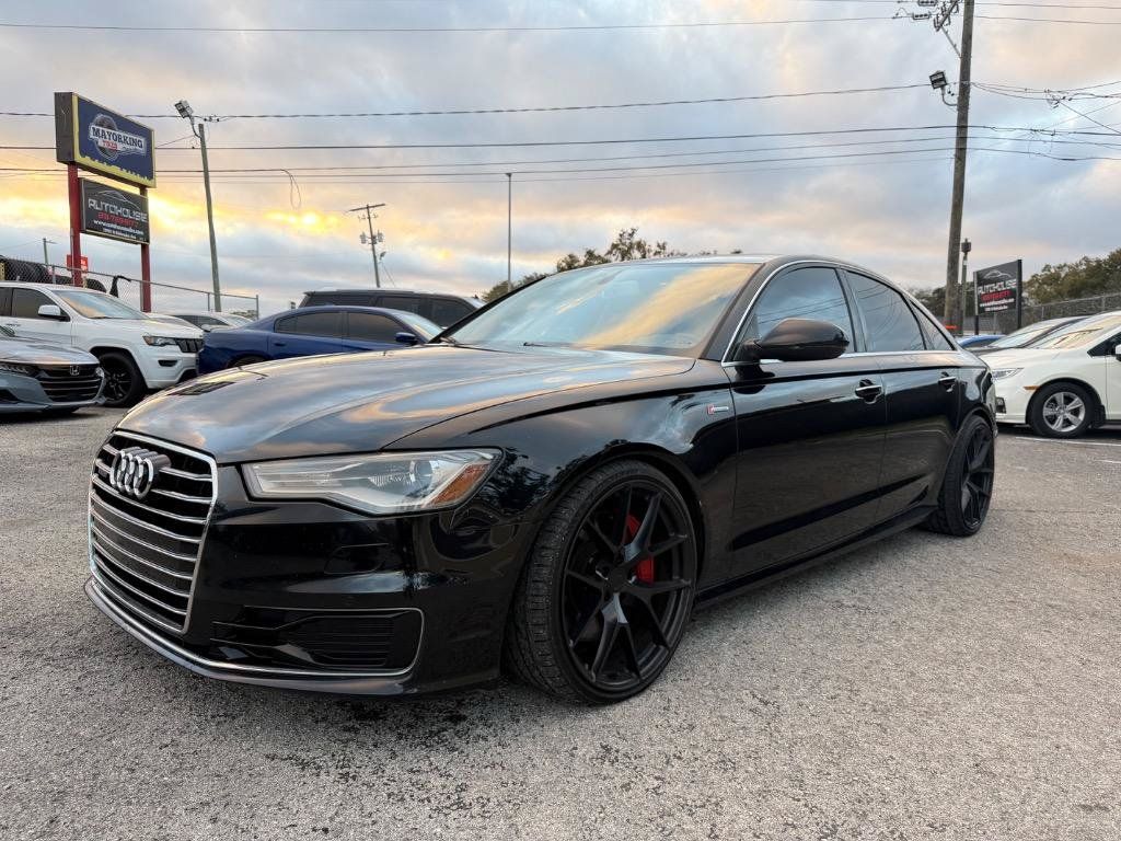 Used 2016 Audi A6 3.0T Premium Plus w/ Cold Weather Package AWD/4WD image 1