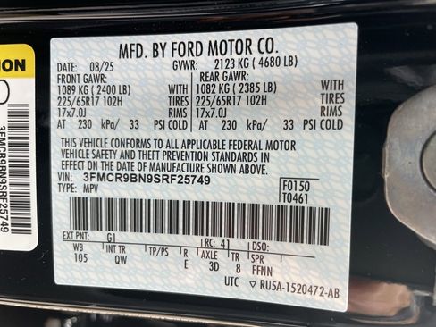 New 2025 Ford Bronco Sport Big Bend w/ Convenience Package image 44