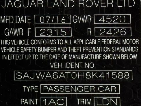 Used 2017 Jaguar F-TYPE Coupe RWD image 44