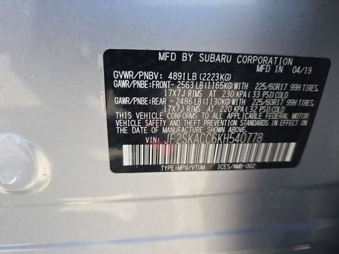 Used 2019 Subaru Forester w/ Alloy Wheel Package AWD/4WD image 31