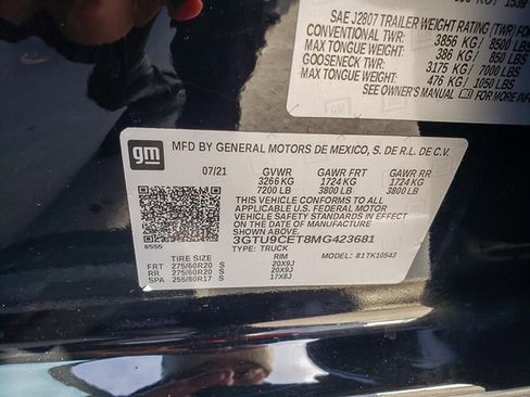 Used 2021 GMC Sierra 1500 Elevation image 12