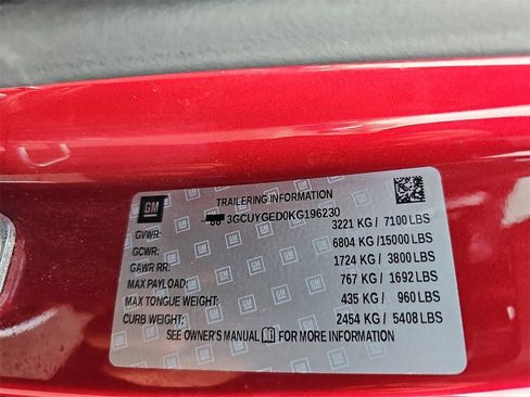 Used 2019 Chevrolet Silverado 1500 LTZ w/ LTZ Premium Package image 37