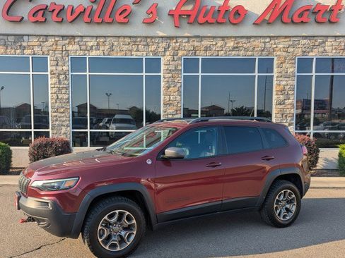 Used 2021 Jeep Cherokee Trailhawk w/ Sun, Sound & Nav Group AWD/4WD image 1
