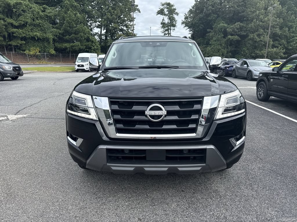 Used 2024 Nissan Armada Platinum w/ Captain's Chairs Package AWD/4WD image 2
