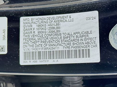 Used 2024 Honda Accord EX image 31