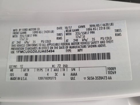 Used 2018 Ford Escape SE FWD image 33