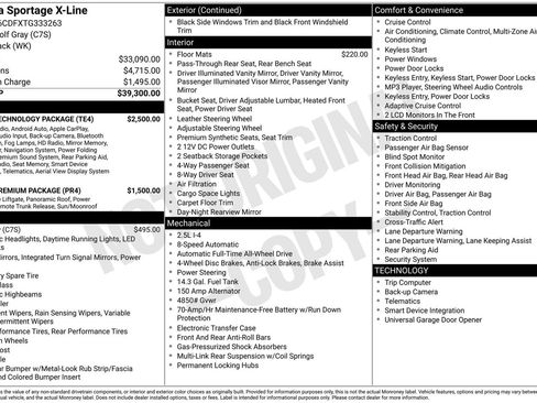 Used 2026 Kia Sportage X-Line w/ X-Line Technology Package AWD/4WD image 3