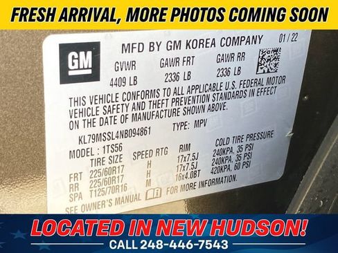 Used 2022 Chevrolet TrailBlazer ACTIV w/ Technology Package AWD/4WD image 6